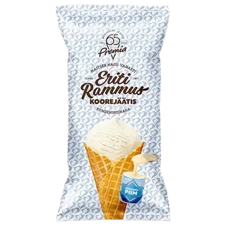 Eriti Rammus Kondenspiima Koorejäätis 100g/200 ml