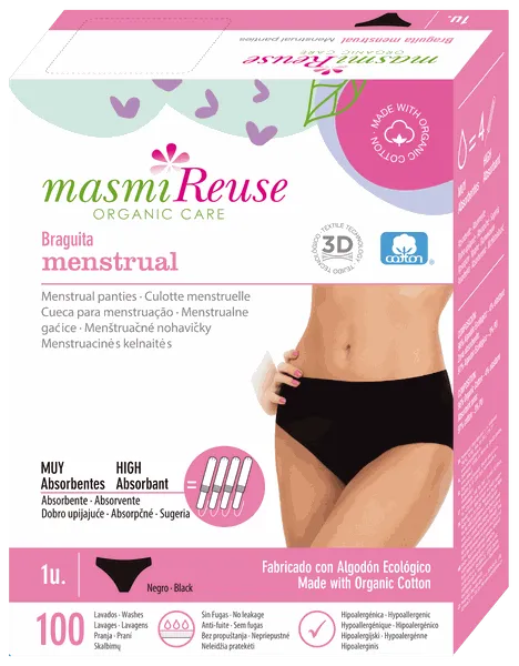 Menstruatsioonipüksid, suurus M