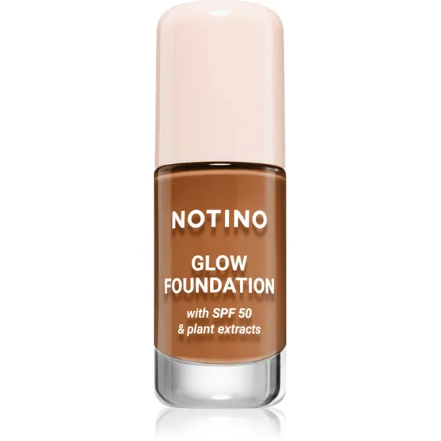 Notino Glow Foundation With SPF 50 & Plant Extracts Valgustpeegeldav jumestuskreem SPF 50 01 Deep Cool 30 ml