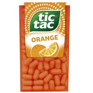 Apelsinimaitselised drazeed, TIC TAC, 54 g