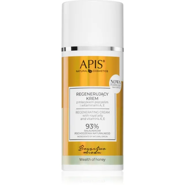 Apis Natural Cosmetics Wealth Of Honey Toitev ja taastav kreem A- ja E-vitamiiniga 100 ml