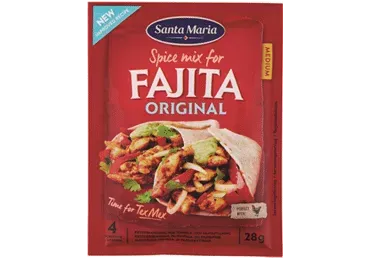 Fajita maitseainesegu, SANTA MARIA, 28 g