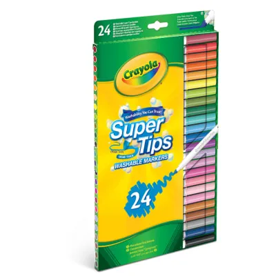 Pestavad markerid Crayola 24tk