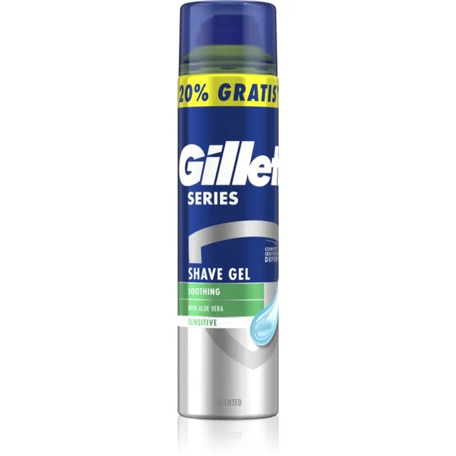 Gillette Series Aloe Vera Rahustav geel raseerimiseks 240 ml