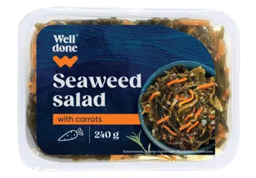Merevetikasalat porgandiga WELL DONE 240g