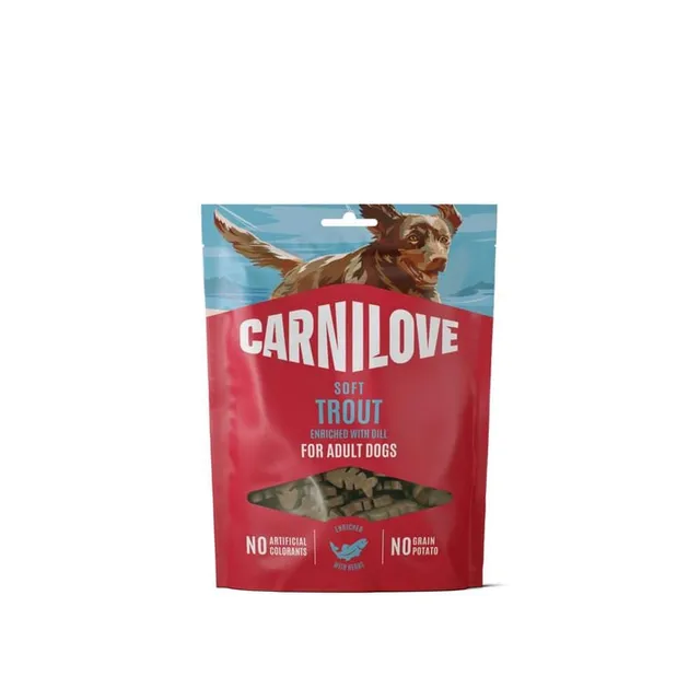 Carnilove pehme maius koerale, forell, 200 g