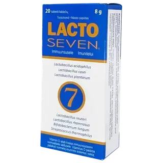 Toidulisand Lacto Seven, LOODUSTOODE, 20 tbl