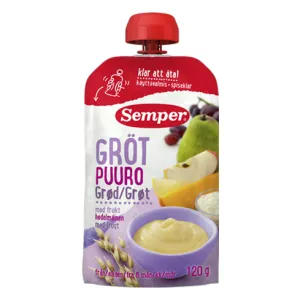 Semper pirni-mango puder 120 g, alates 6-elukuust