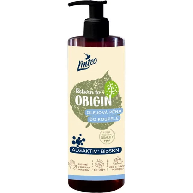 Linteo Return to Origin Lõõgastav vannivahuõli probiootikumidega 385 ml