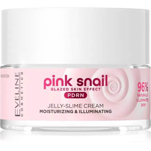 Eveline Cosmetics Pink Snail Glazed Skin Effect Kirgastav kreem 50 ml