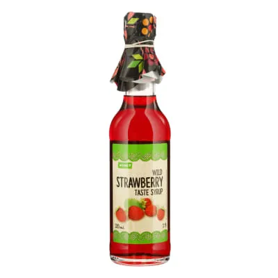 Siirup metsmaasikamaitseline Rimi 320ml