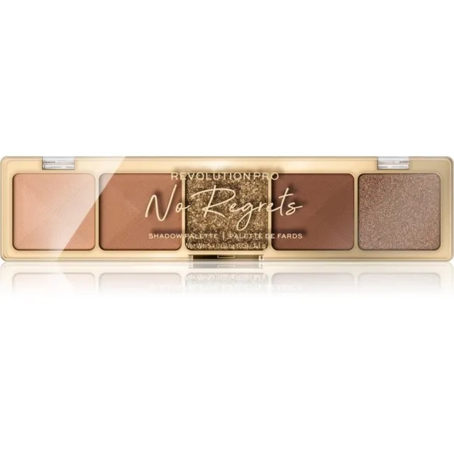 Revolution PRO Glam Lauvärvipalett varjund No Regrets Soft Nude 5,5 g