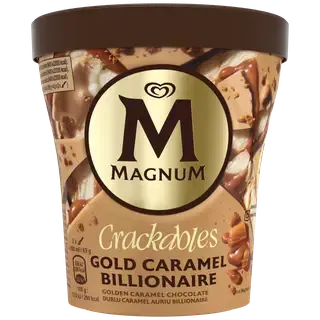 Küpsisemaitseline jäätis iirise-karamelli kastme ja karamelliga, MAGNUM, 303 g