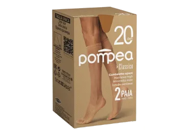 N.põlvikud POMPEA Classic 20d ambrato 2p