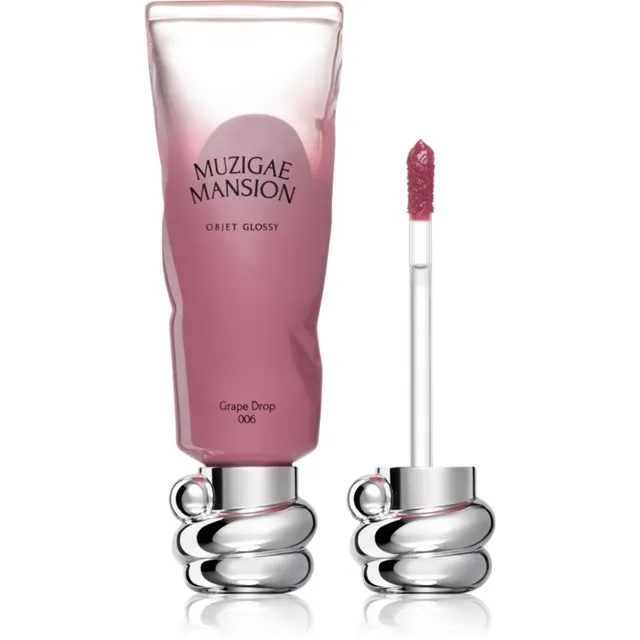 MUZIGAE MANSION Objet Glossy Niisutav huuleläige varjund 006 Grape Drop 6 g