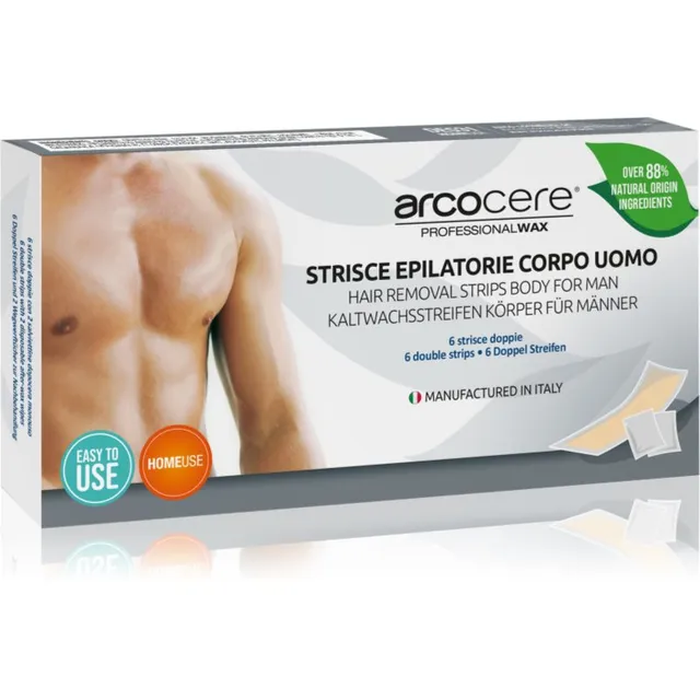 Arcocere Professional Wax Vagaribad karvade eemaldamiseks meestele 6 tk