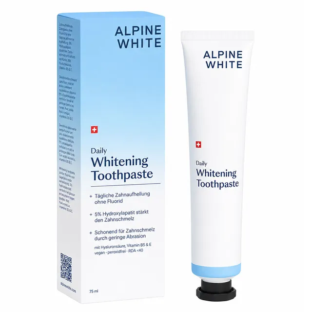 ALPINE WHITE Daily White Whitening Toothpaste 75ml