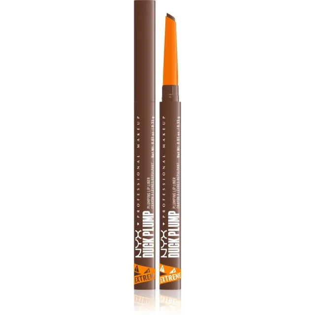 NYX Professional Makeup Duck Plump Liner Huulepliiats suurendava efektiga varjund Syringe Sienna 0.33 g