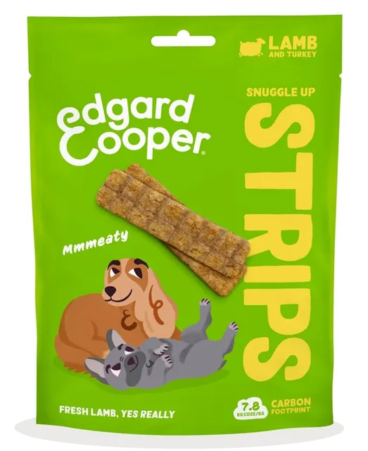 Edgard Cooper Strips koera maius, lammas/kalkun, 75 g