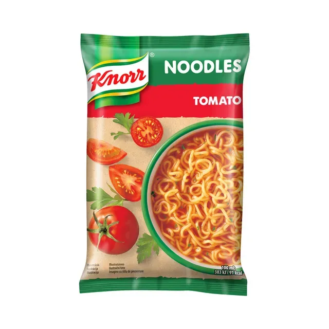 Kiirnuudlid tomatimaitselised, KNORR, 65 g