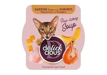 Kassisööt supp sardiin DELICKCIOUS 80g