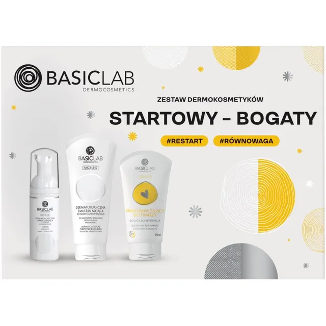 BasicLab Dermocosmetics Rich Basic Kinkekomplekt tundlikule nahale