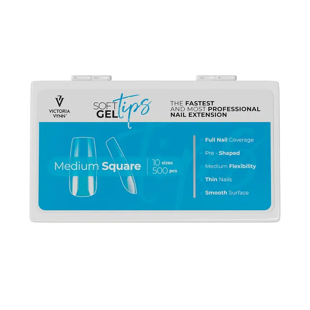 Victoria Vynn Soft Gel Tips Medium Square