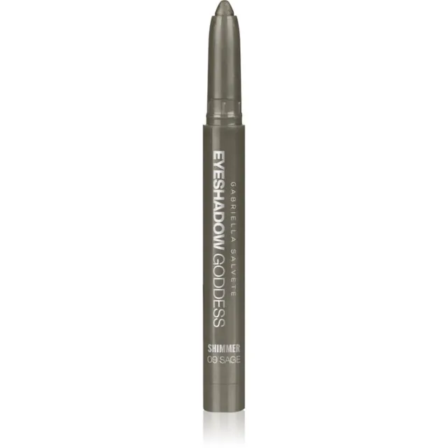 Gabriella Salvete Eyeshadow Goddess Kreemjas lauvärv pulgakujuline varjund Shimmer 09 Sage 1.3 g