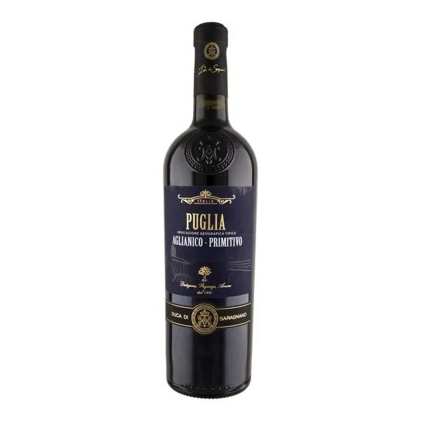 Duca di Saragnano Aglianico Primitivo 75cl Itaalia