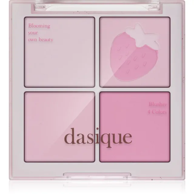 Dasique Blending Mood Cheek Põsepunapalett terve ilme jaoks varjund 06 Berry Smoothie 10 g