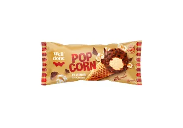 Jäätis popkorni plombiir šok. tük.WD,90g