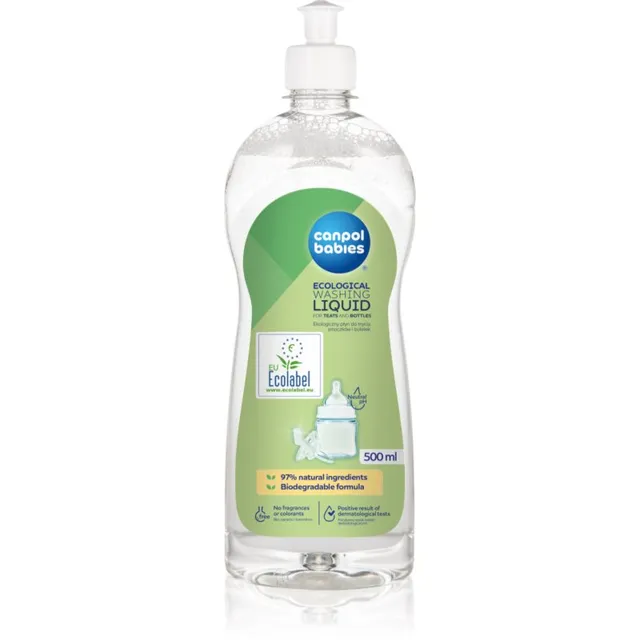 Canpol babies Ecological Washing Liquid beebitarvikute puhastusvahend 500 ml