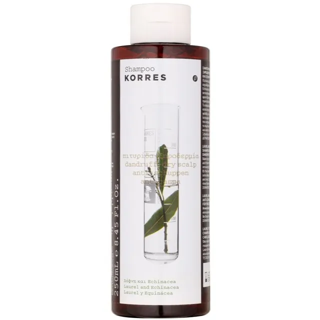 Korres Laurel & Echinacea Kõõmavastane šampoon kuivale nahale 250 ml