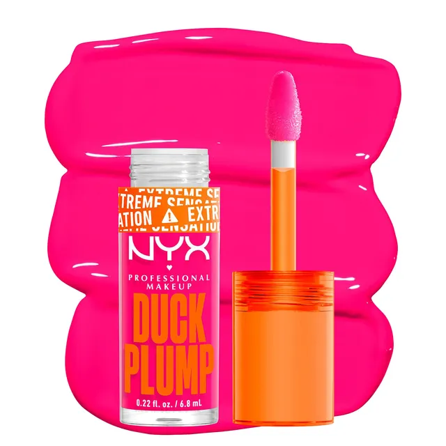 NYX Duck Plump High Pigment Lip Gloss No.12 Bubblegum Bae 7ml
