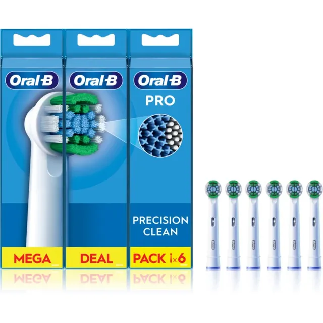 Oral-B PRO Precision Clean Hambaharja varuharjapead 6 tk