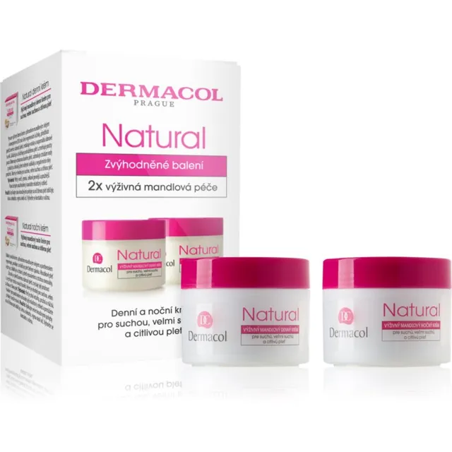 Dermacol Natural Toitev mandlikreem topelt