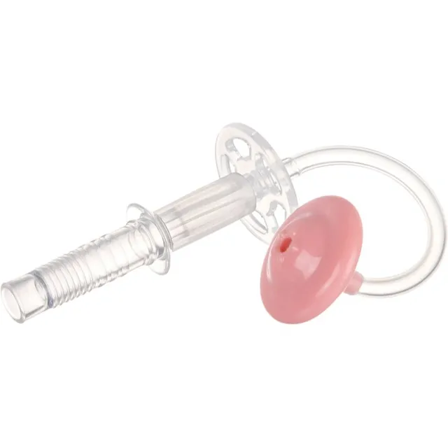 Canpol babies Straw silikoonkõrs raskusega Pink 1 tk