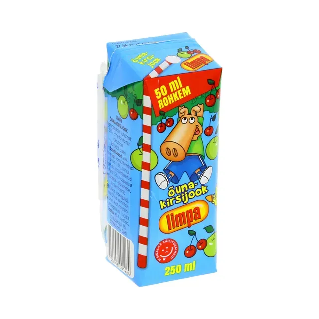 Õuna-Kirsi kõrrejook, LIMPA, 250 ml