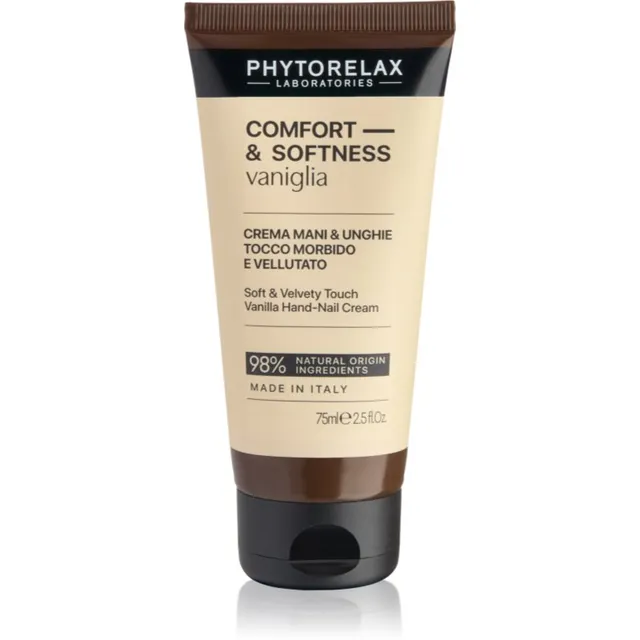 Phytorelax Laboratories Comfort & Softness Vanilla Toitev kätekreem 75 ml