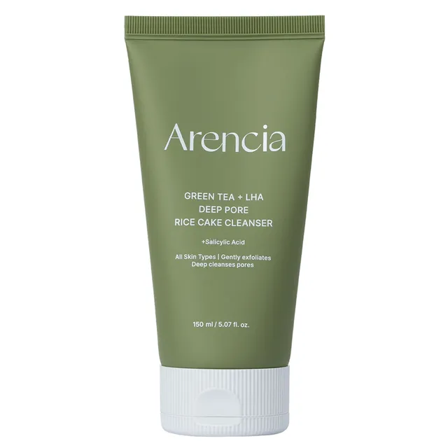 ARENCIA Green Tea + Lha Deep Pore Rice Cake Cleanser 150g