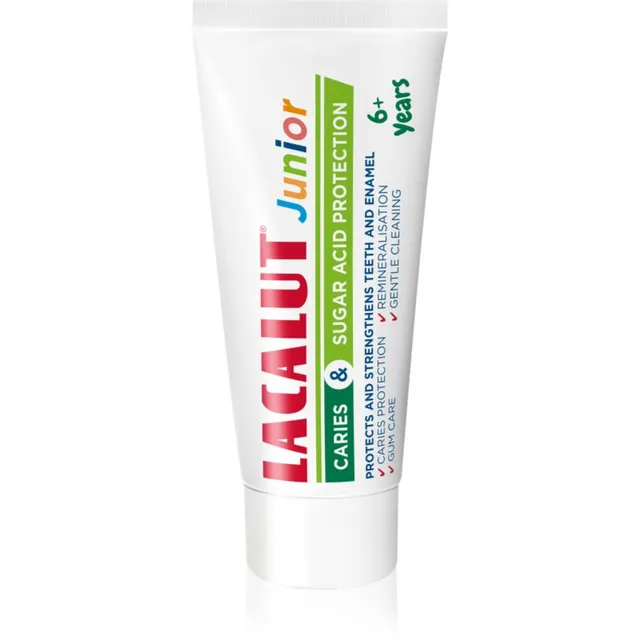 Lacalut Junior Sugar Acid Protection Laste hambapasta 6+ Years 55 ml