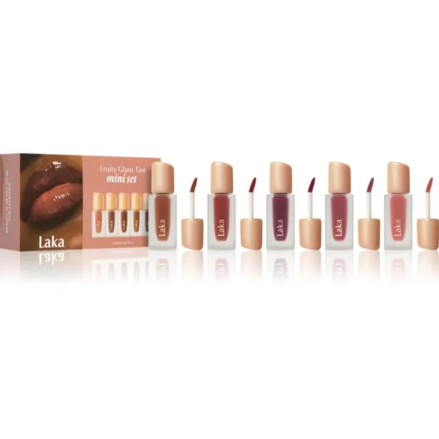 Laka Fruity Glam Mini Set Kinkekomplekt huultele