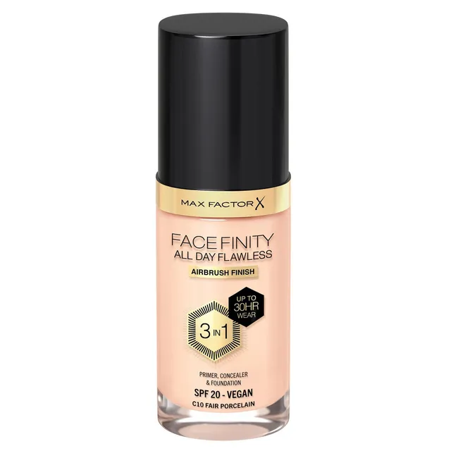 MAX FACTOR Facefinity 3in1 Vegan Foundation SPF20 No.N42 Ivory 30ml