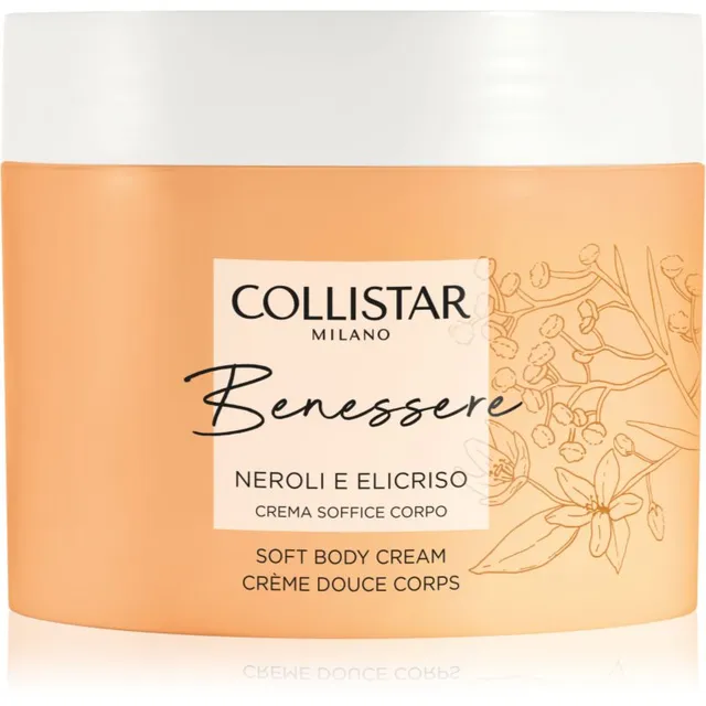 Collistar Benessere Neroli and Helichrysum Siidpehme kehakreem 200 ml