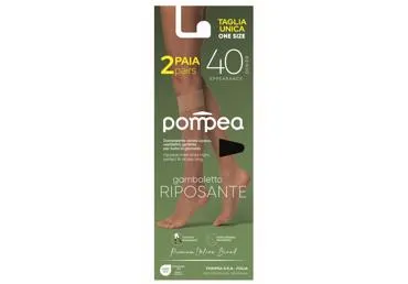Põlvikud POMPEA Riposante 40d nero 2p