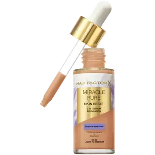 Max Factor Miracle Pure jumestuskreem Skin Reset 60-80 Light-Medium
