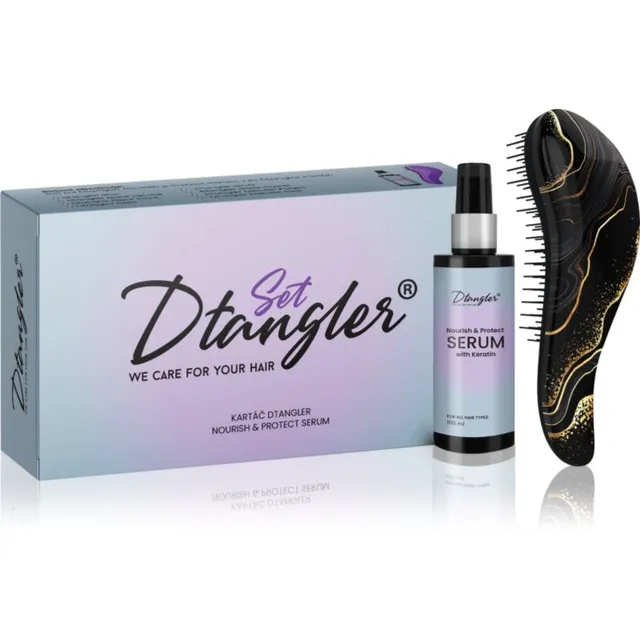 Dtangler We Care For Your Hair Set Kinkekomplekt juustele DeLuxe 2 tk