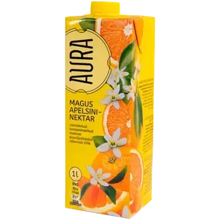 Apelsini nektar magus, AURA, 1 L