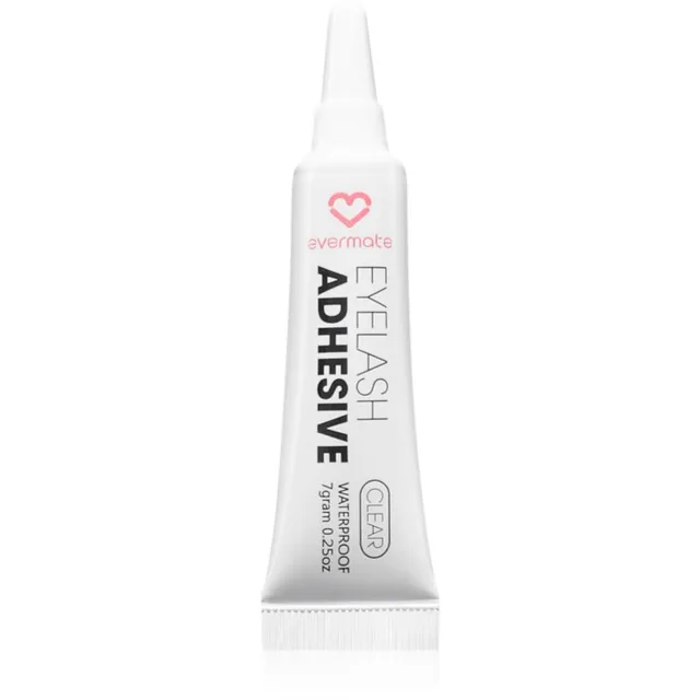 Diva & Nice Cosmetics Clear-White Läbipaistev liim kunstripsmetele 7 g