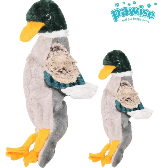 Mänguasi koerale, täidiseta part Stuffless Duck (Pawise)